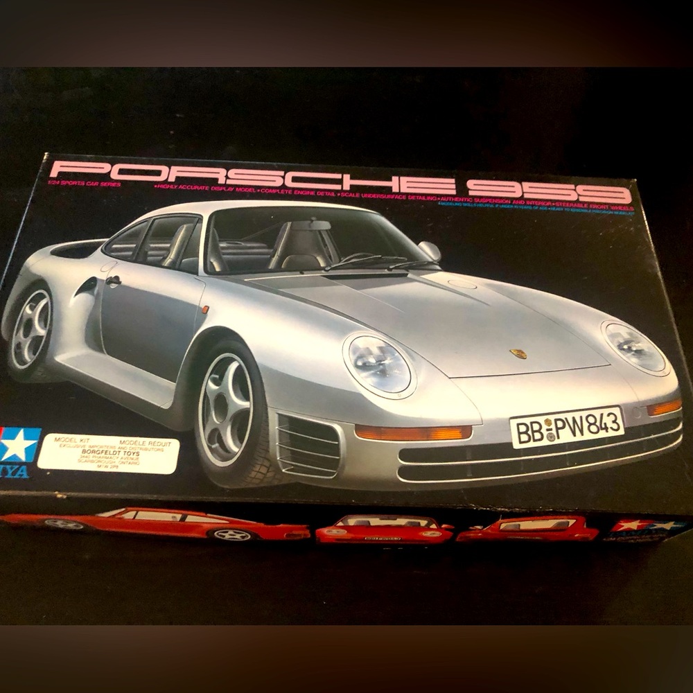 PORSHE 959 PUZZLE 🧩 * a rare find*